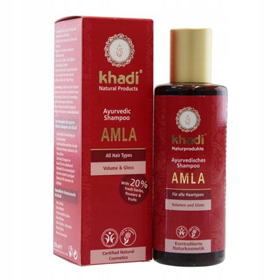 khadi szampon wzmacniający amla 210 ml