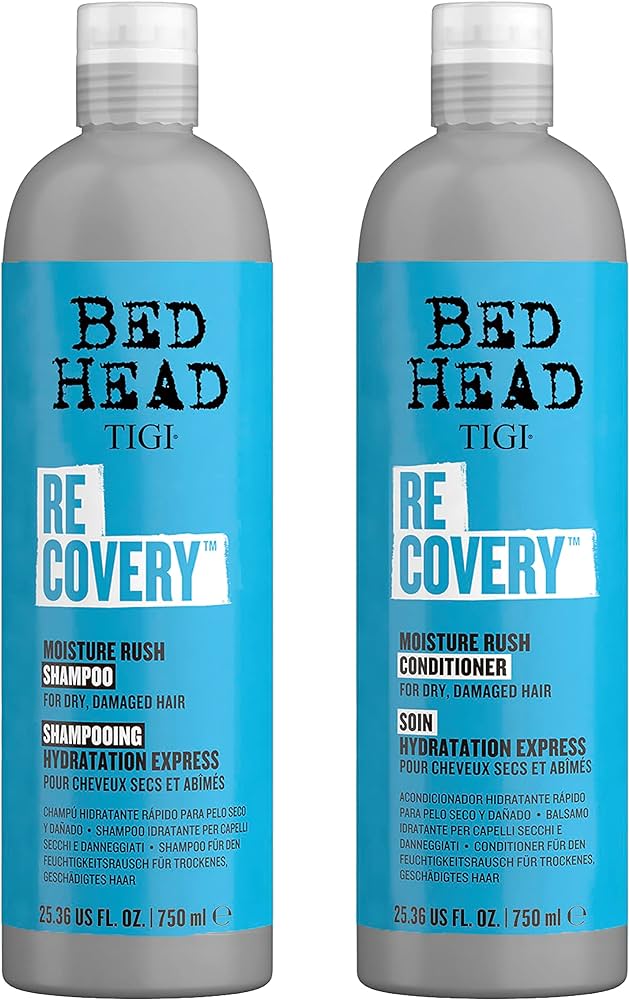 tigi bed head recovery szampon i odżywka nawilżająca 750ml 750ml