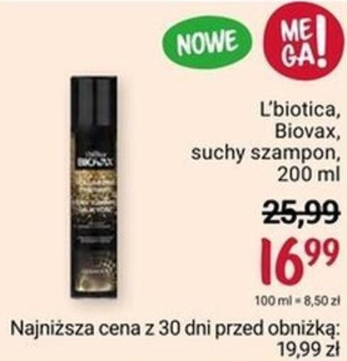 rossmann suchy szampon liotica