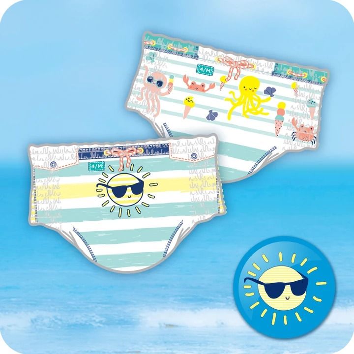 pampers splashers 3-4 ceneo