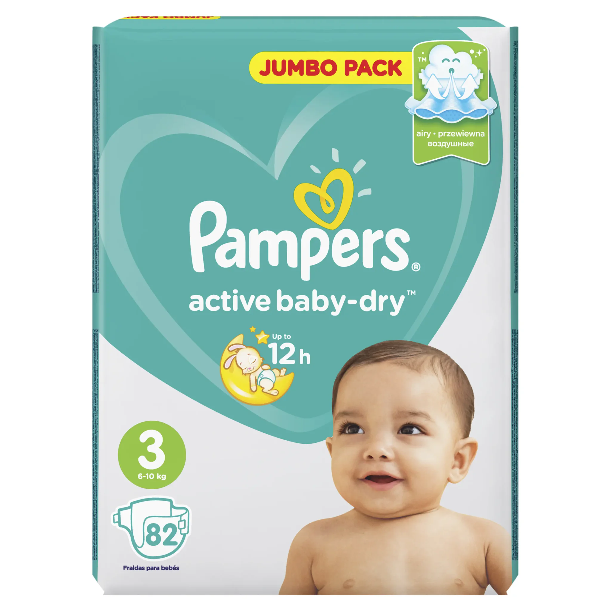 pampers activ naby dry