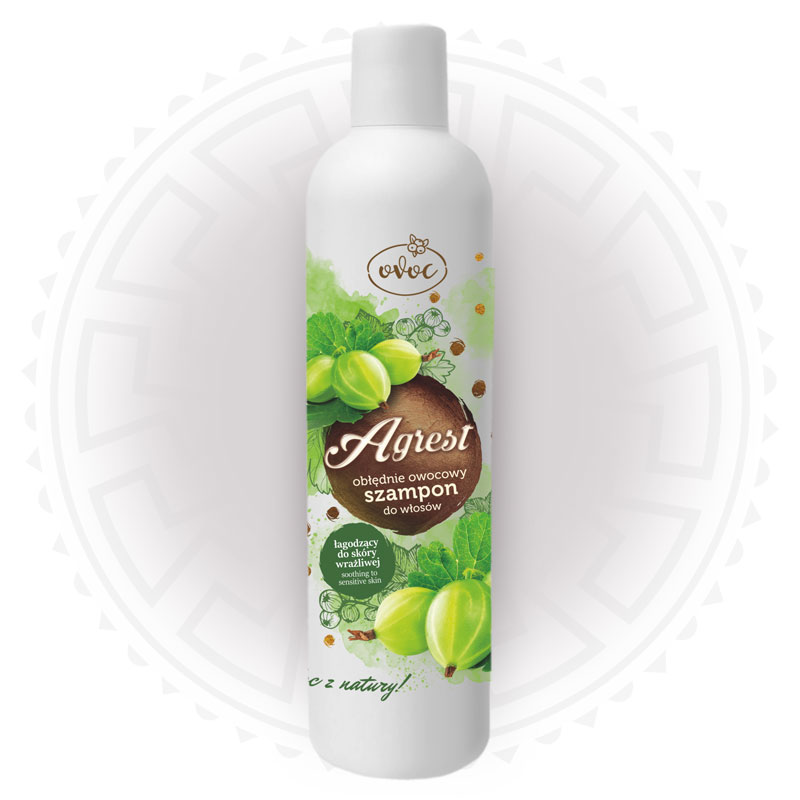ovoc agrest szampon łagodzący do skóry wrażliwej skład