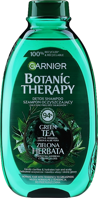 garnier szampon zielona herbata opinie