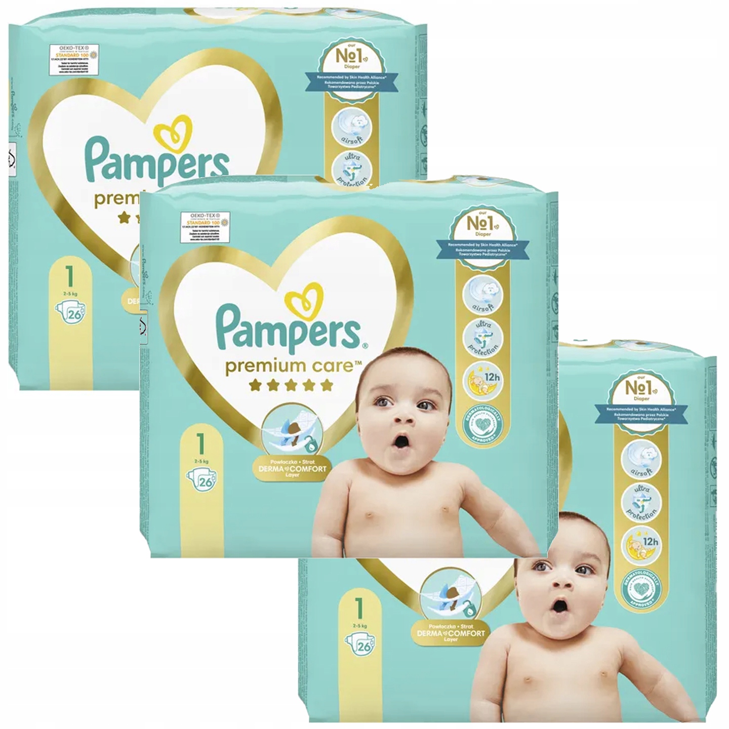 pampers premium care 1 78 szt