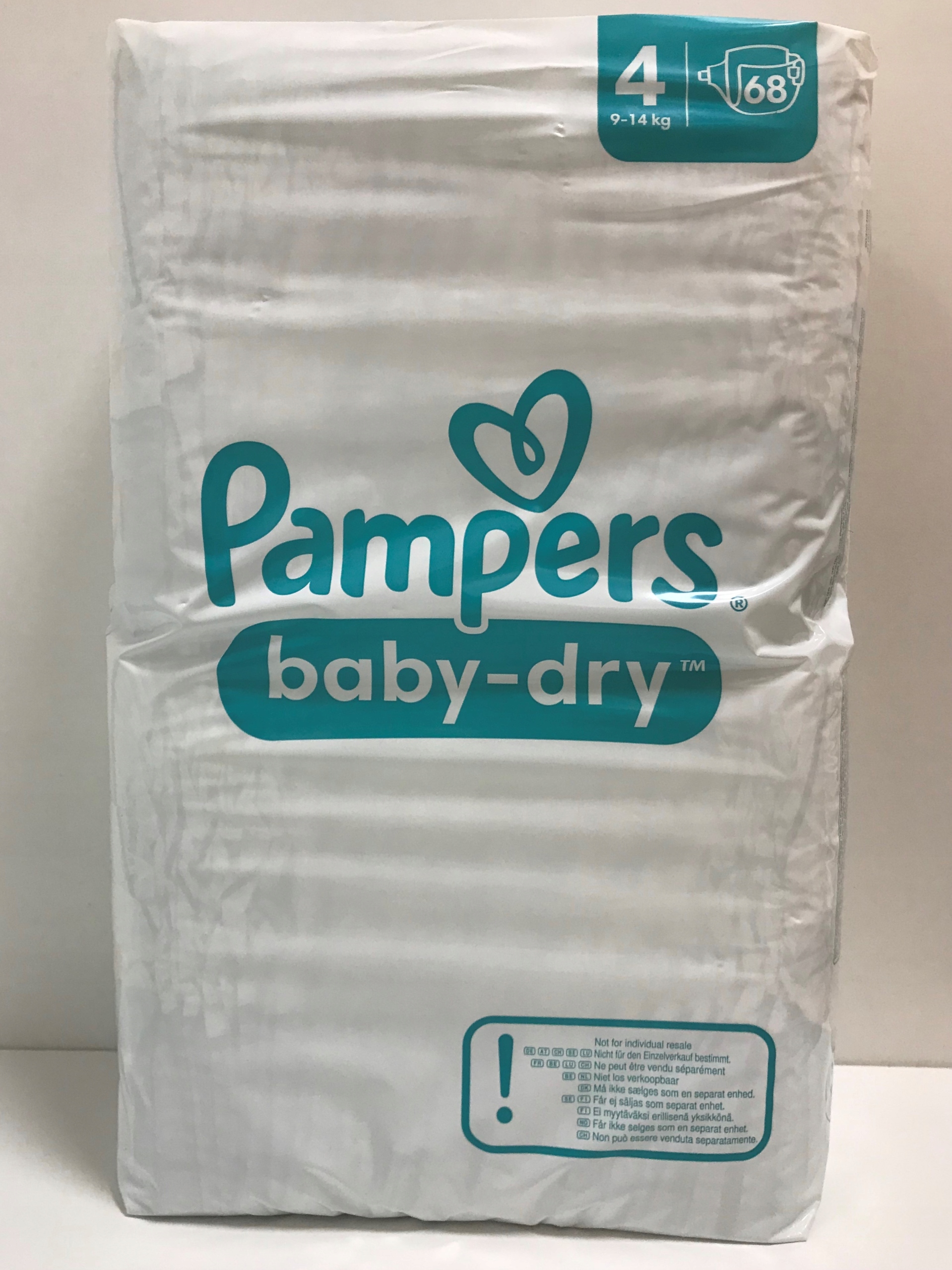 pampers baby dry rozm 4