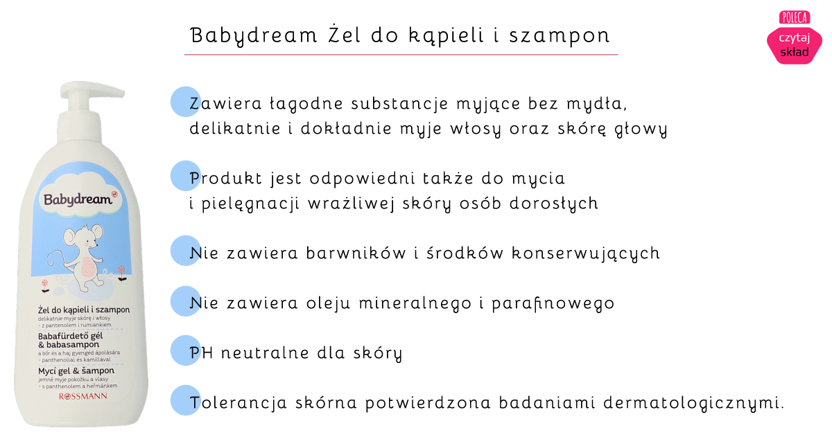 czytaj skład szampon