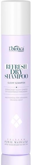 lbiotica professional therapy refresh dry odświeżający suchy szampon