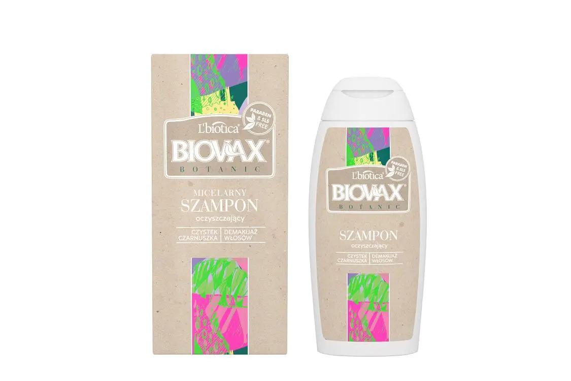 biovax botanic miceralny szampon do włosów