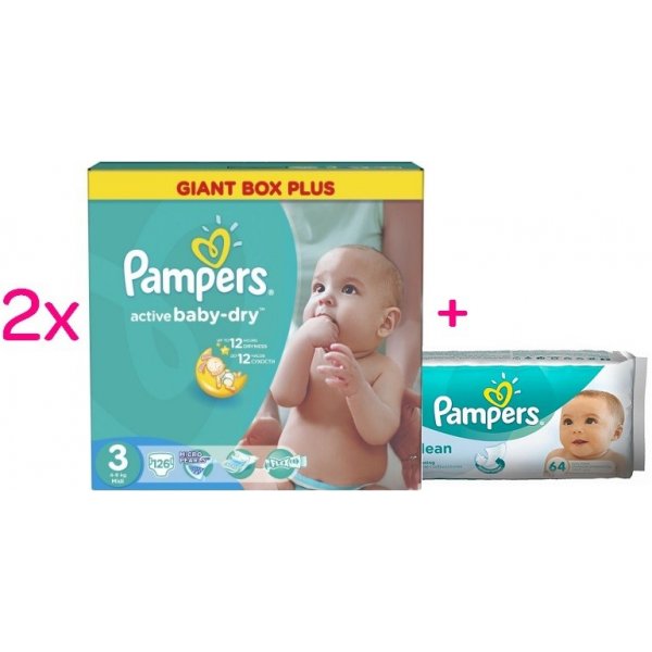 pampers active baby 3 126