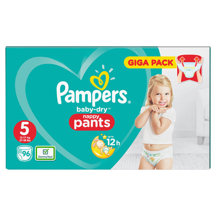 pampers giga pack 5 plus