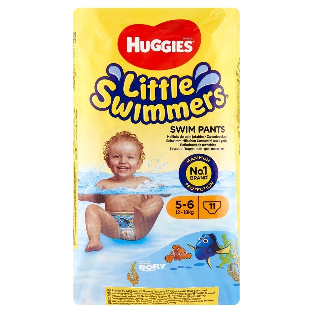 majteczki do pływania huggies little