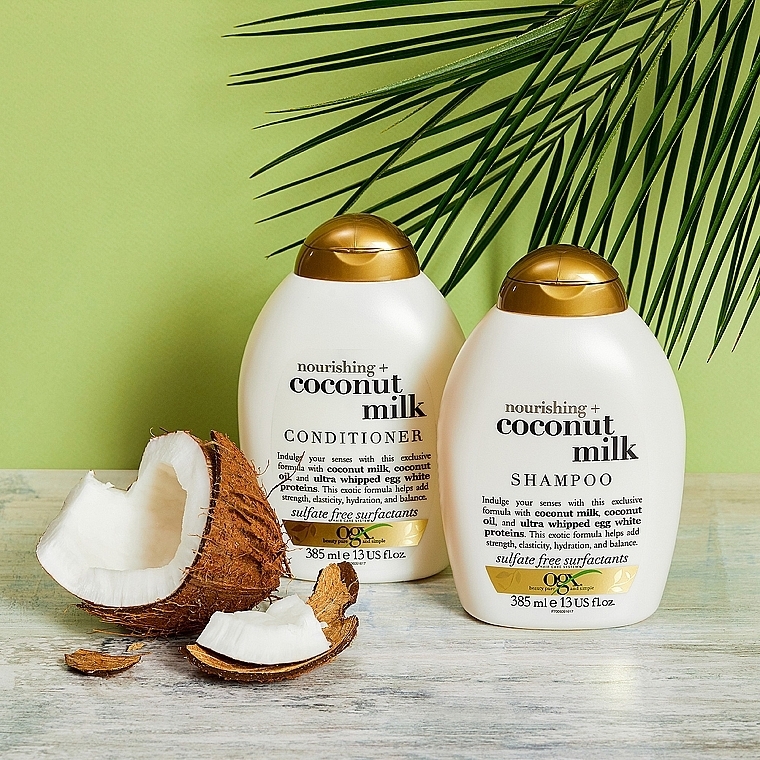 coconut oil i milk szampon do włosów