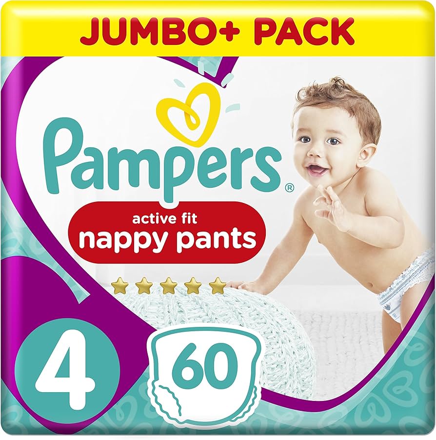 pampers active fit size 4 pants