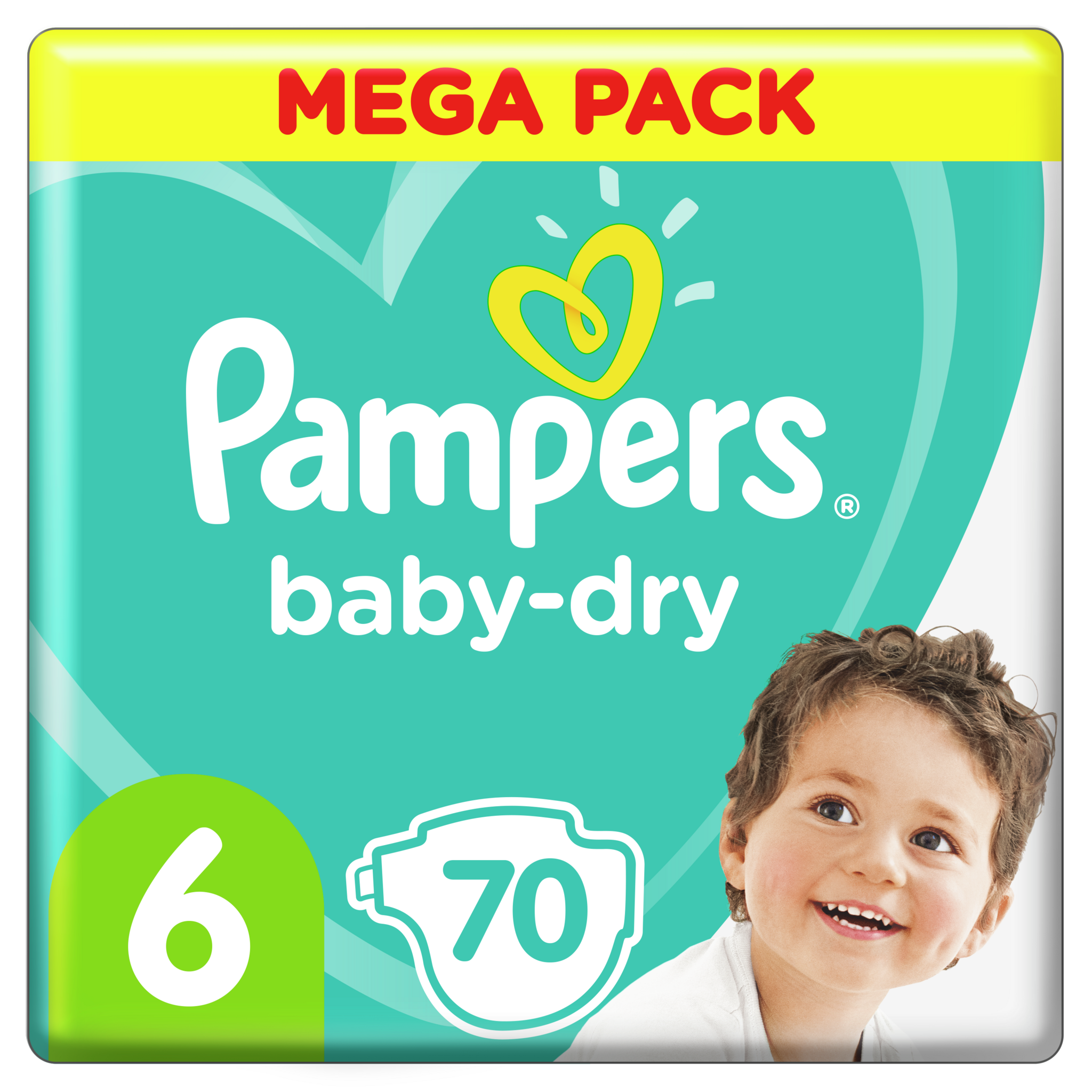 pampers active baby dry 6monthly pack