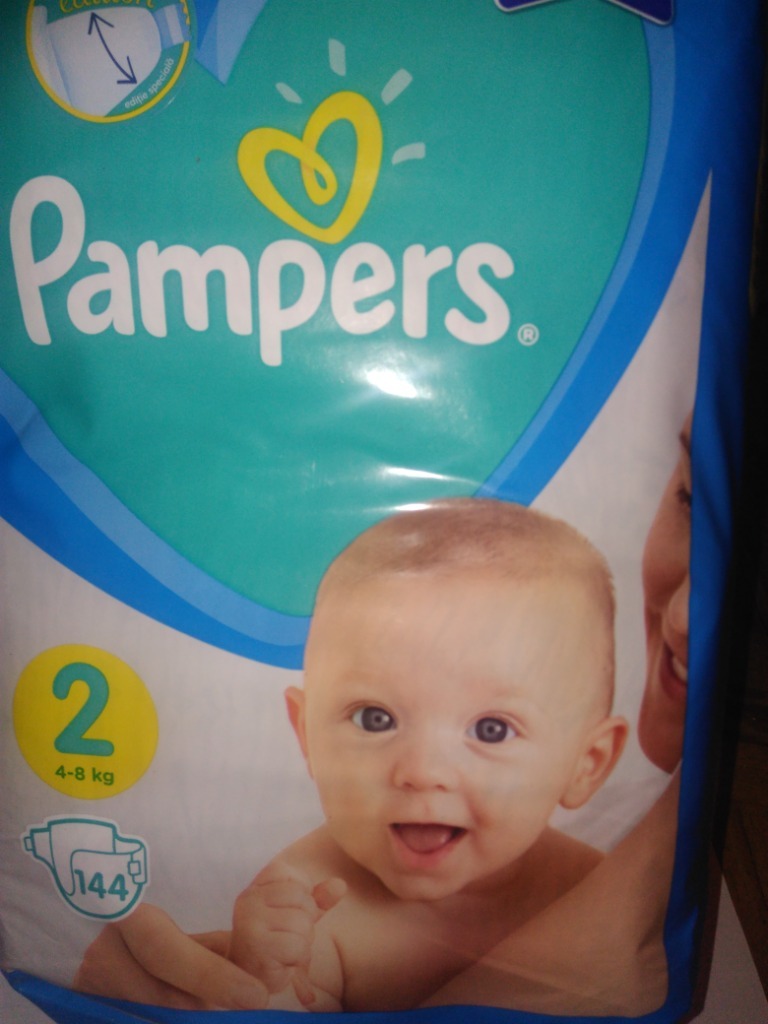 pampers 2 144 sztuk cena