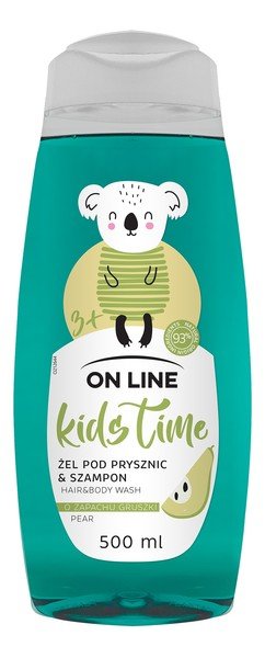 on line kids time szampon i żel pod prysznic 2w1