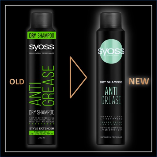 suchy szampon syoss anti-grease 200 ml