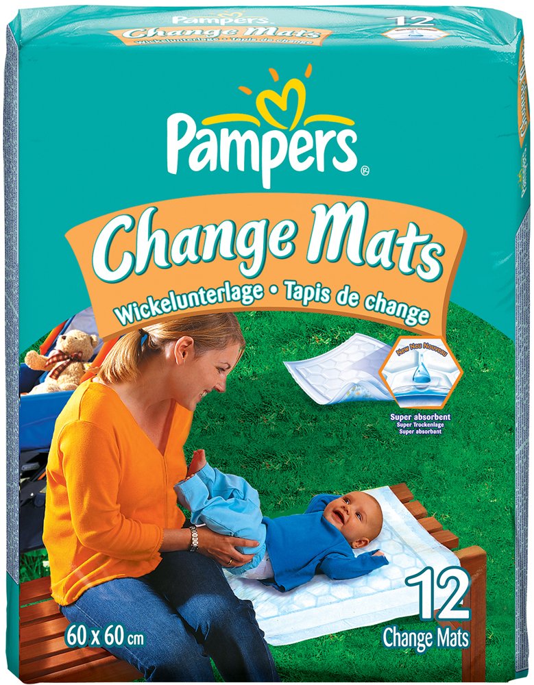 pampers change mats