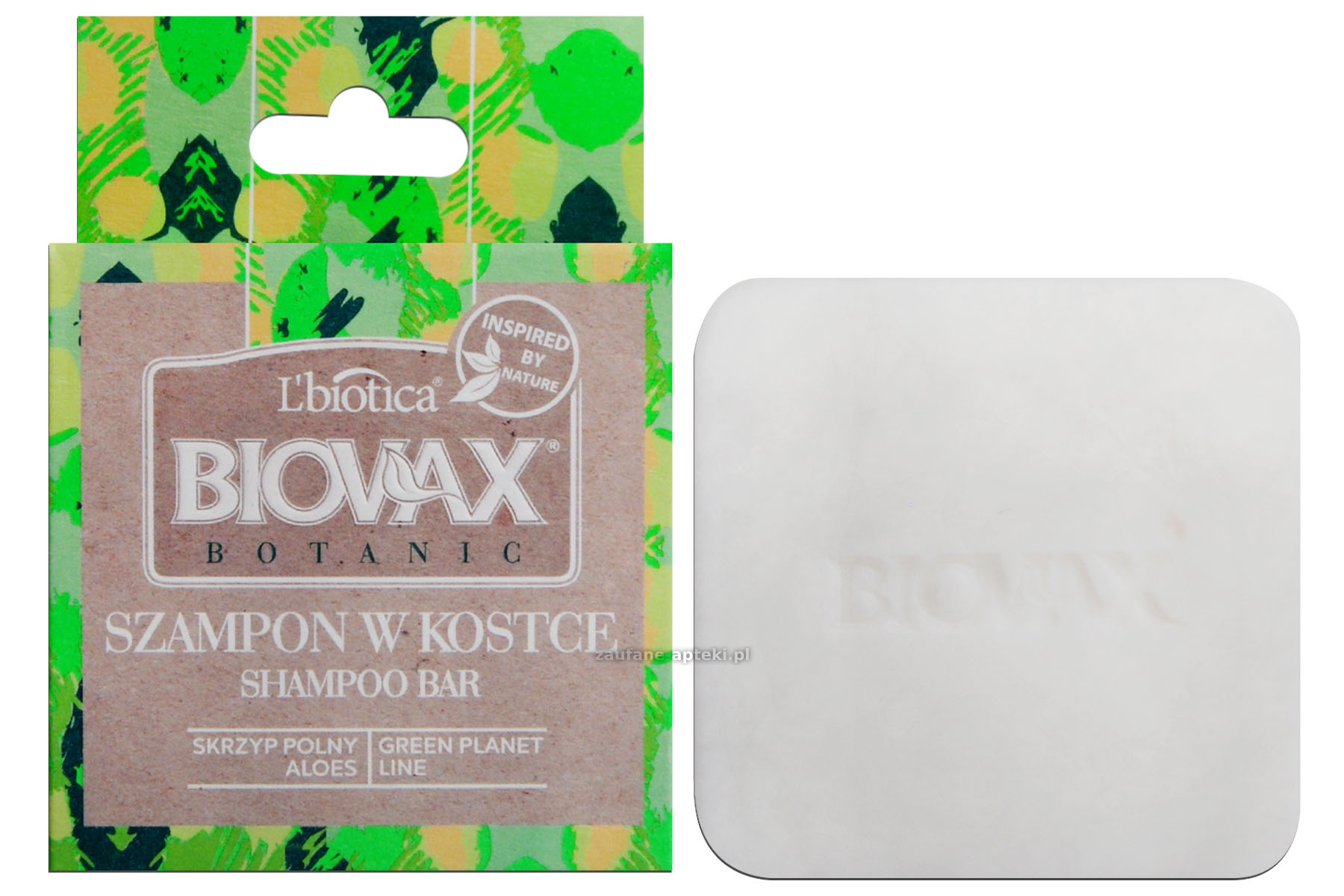 lbiotica biovax botanic szampon do włosów w kostce