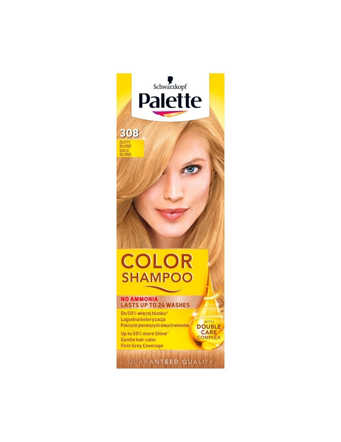 latte blond szampon palette