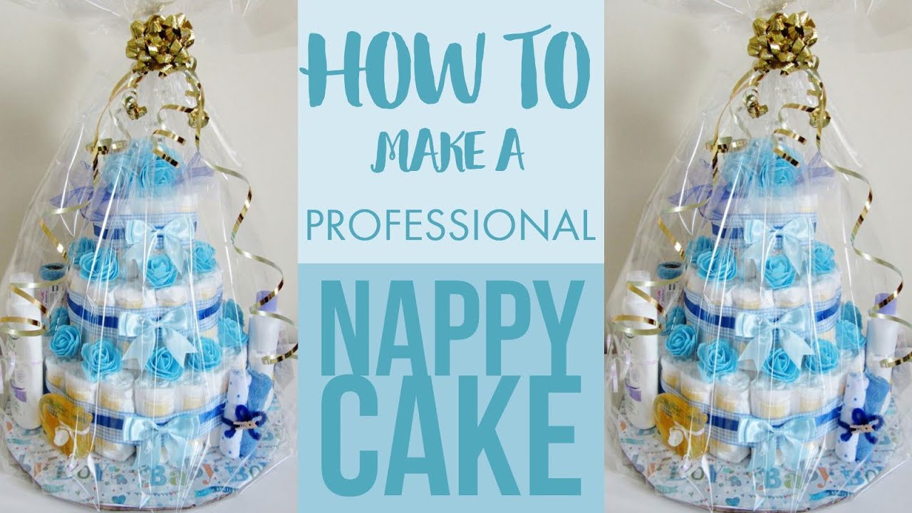 pampers cake diy