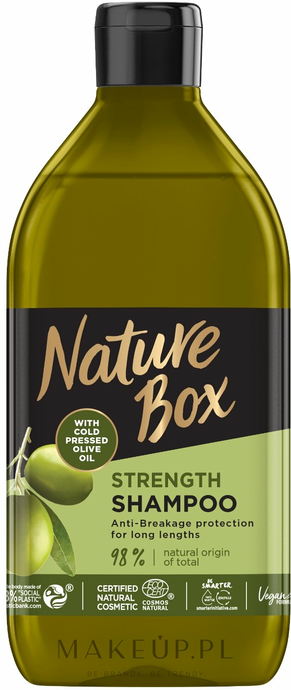 nature box szampon do włosow nawilżający