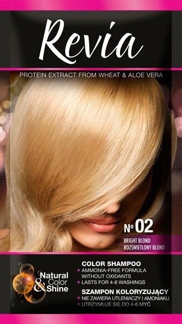 szampon koloryzujący revia rozświetlony blond