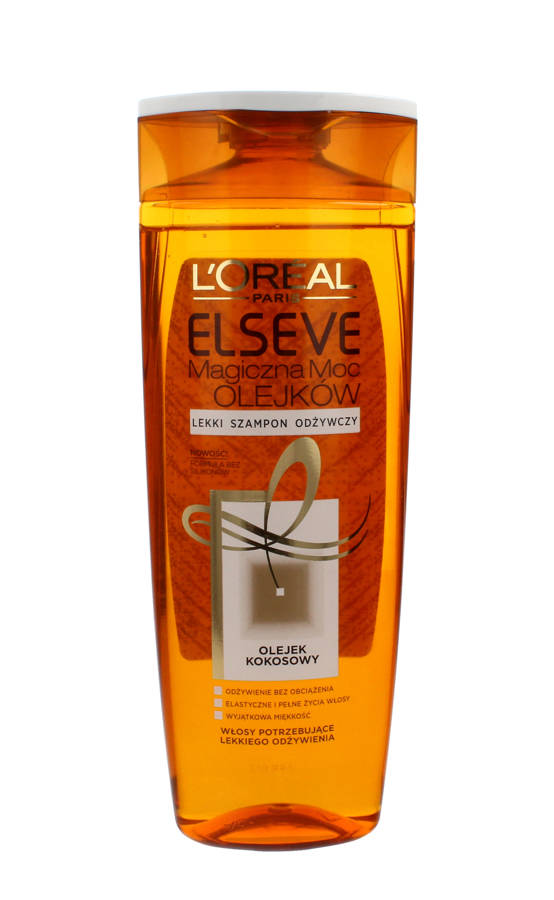 loreal szampon olejki