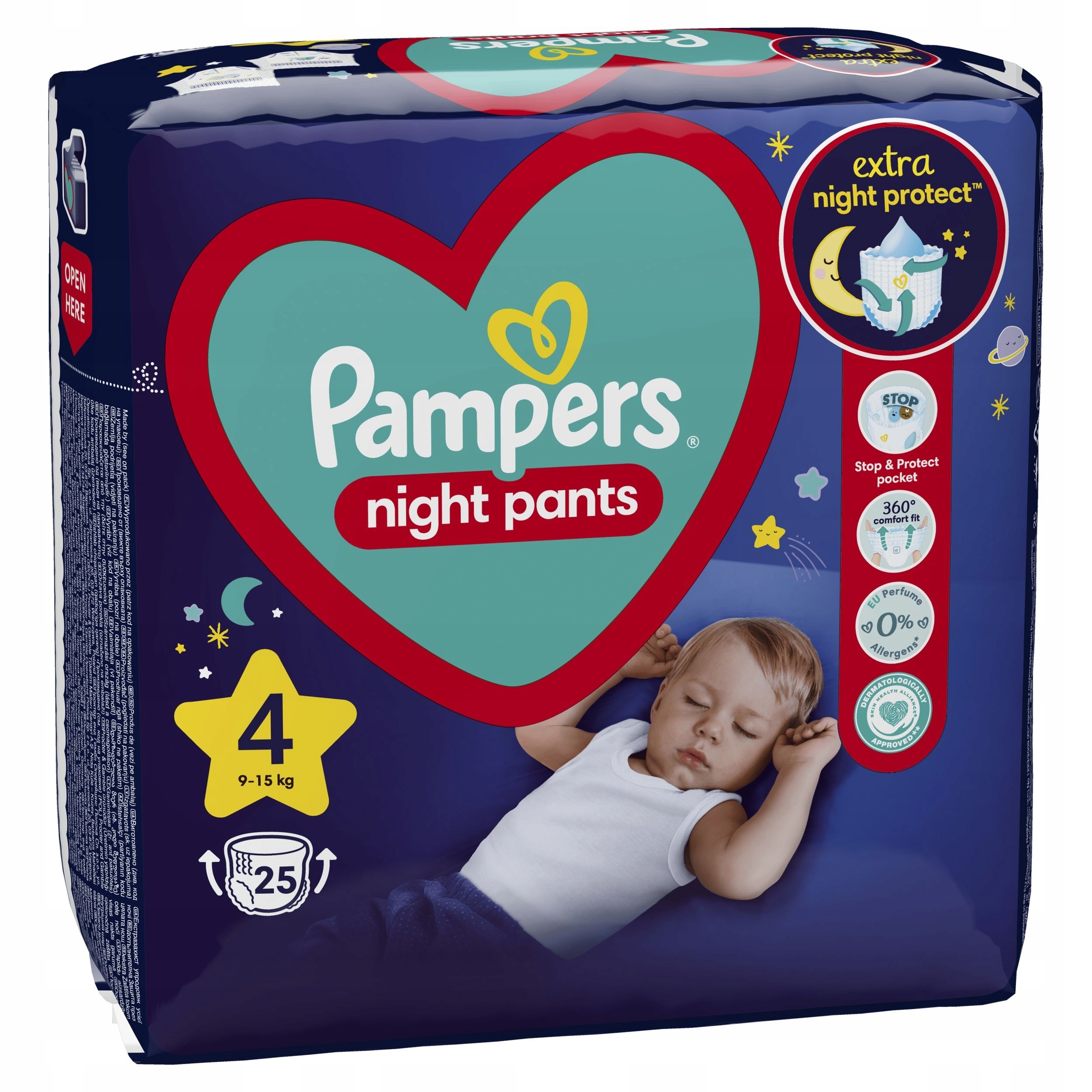 allegro pieluchomajtki pampers 4