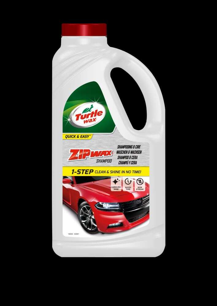 szampon samochodowy z woskiem turtle zip wax 1l