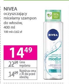 drogeria natura nivea gleboko oczyszcajacy szampon