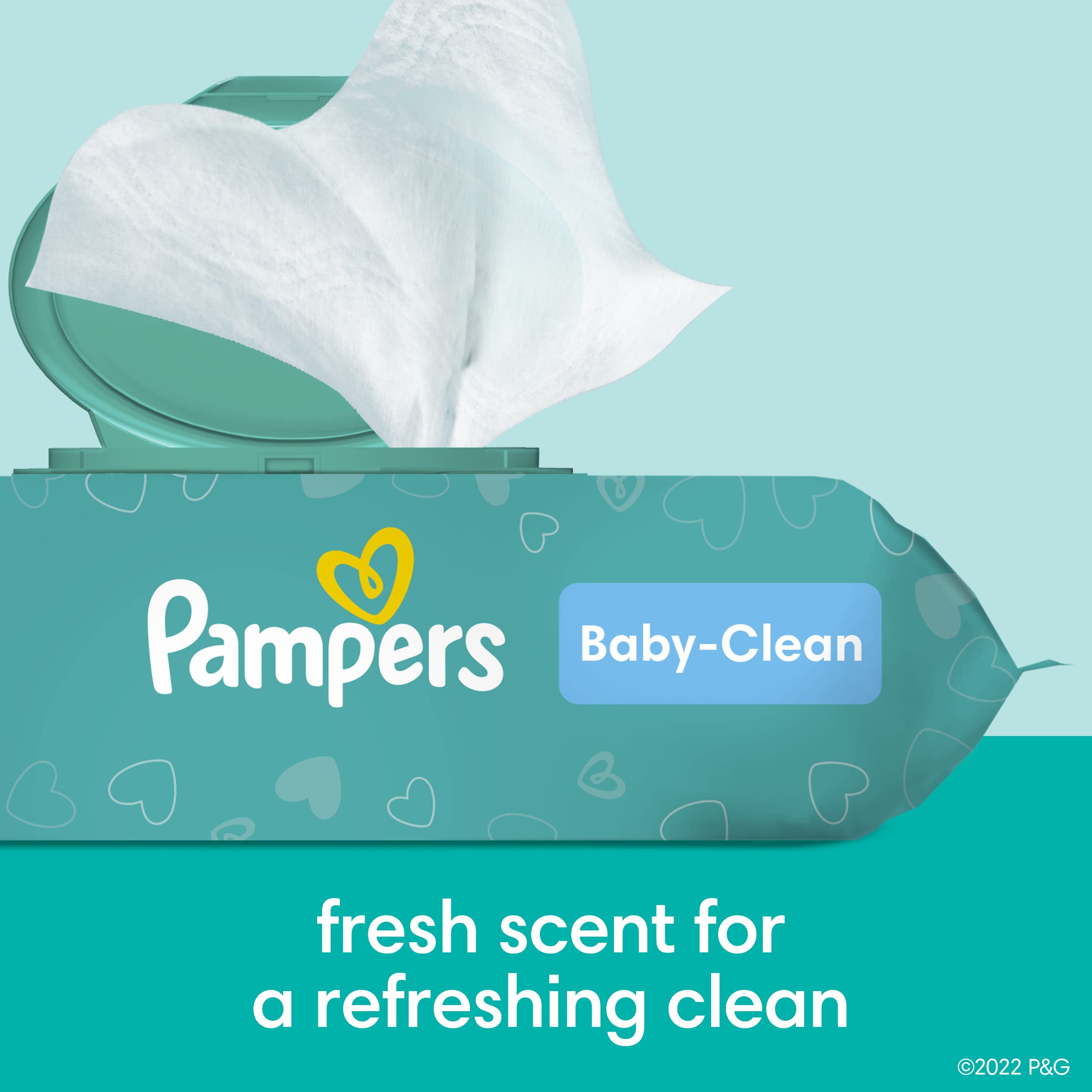 fresh clean pampers 4 pak