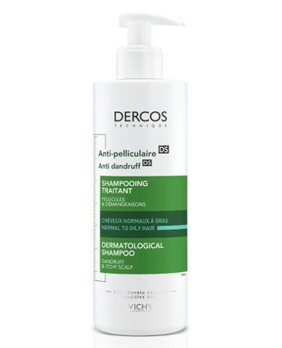 vichy dercos szampon przeciwłupieżowy włosy tłuste 390 ml