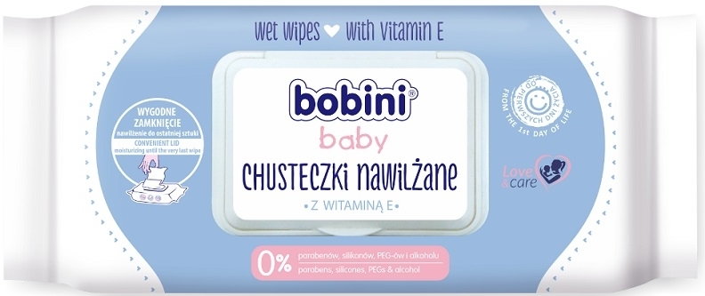 chusteczki nawilżane bobini baby