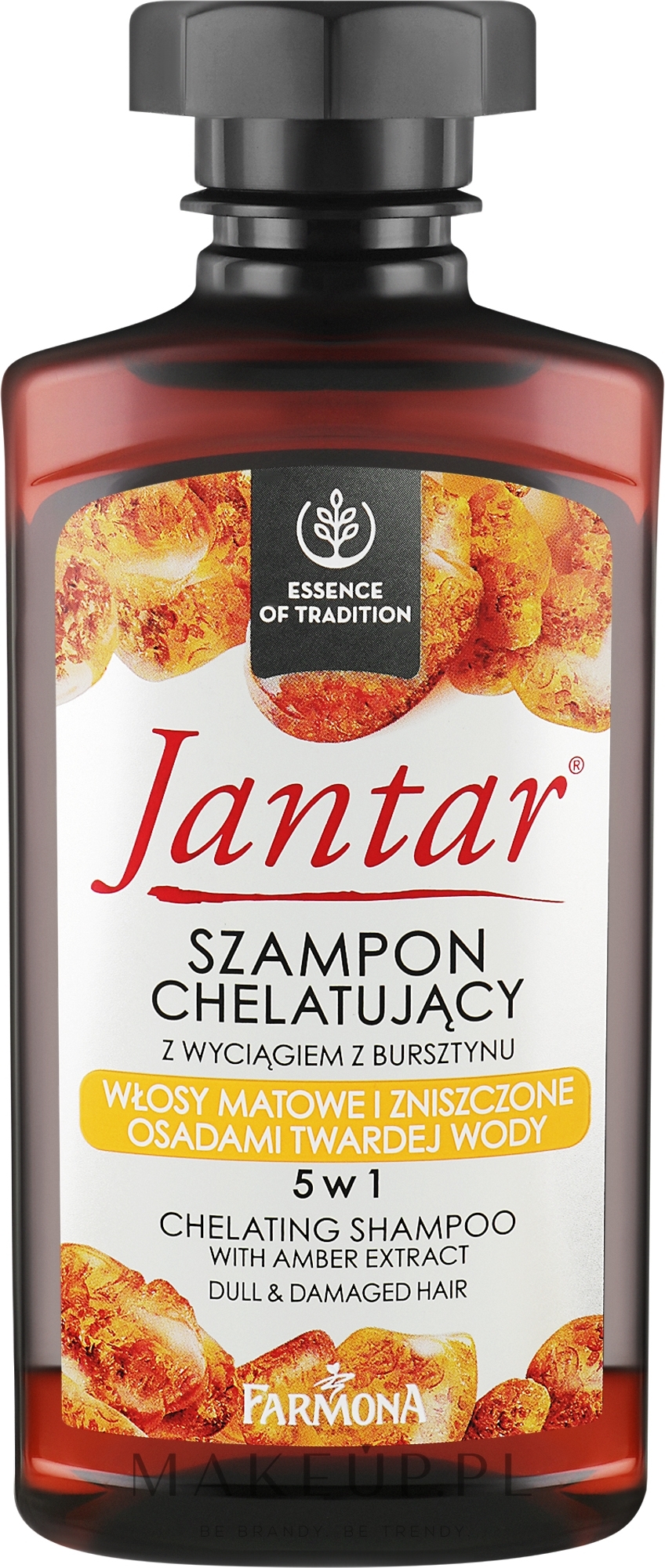 szampon jantar do włosów farbowanuych