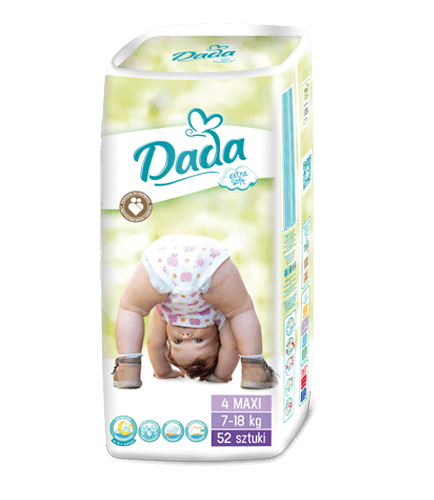 dada pieluchy 4 plus ekstra soft