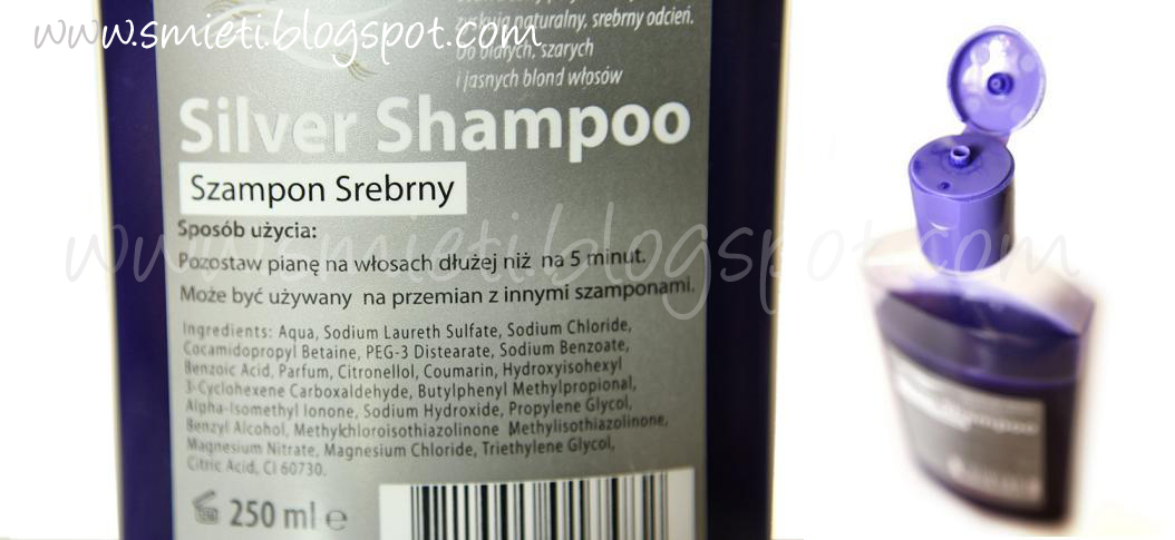 tylko w rossmann rossmann szampon do włosów srebrny 250 ml