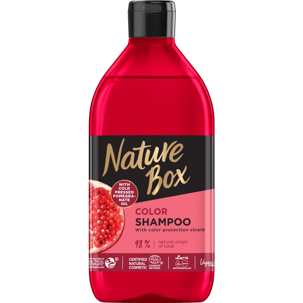 nature box szampon z olejem z granatu