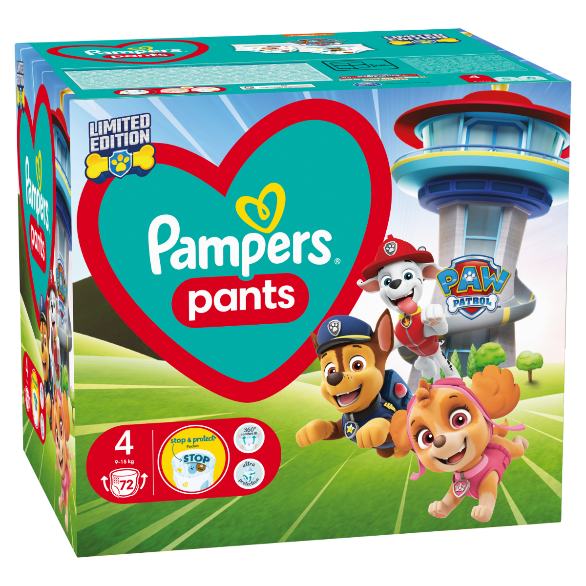 pampers pants pieluchomajtki 4 9-15 kg