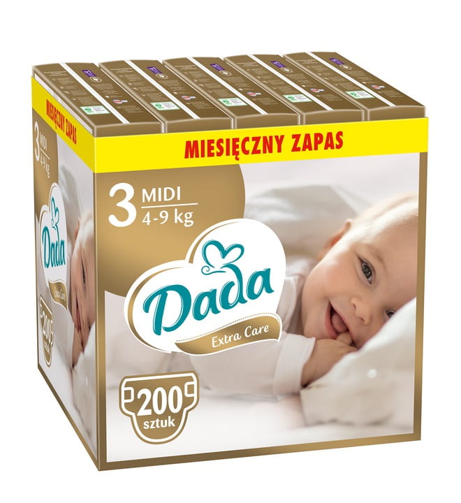 dada pieluchy extra care 4-9kg