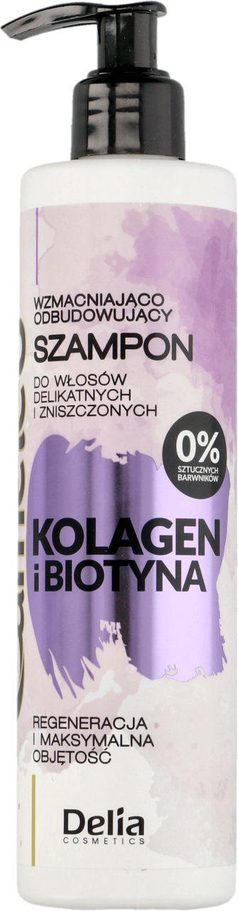 szampon biotyna i kolagen delia opinie