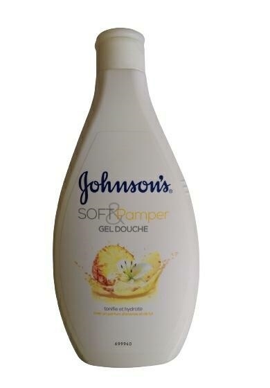 żel pod prysznic johnsons soft & pamper i lilia