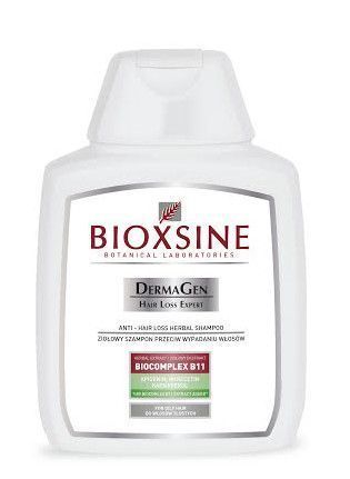 bioxsine ziołowy szampon przeciw wypadaniu włosów 300 ml włosy tłuste