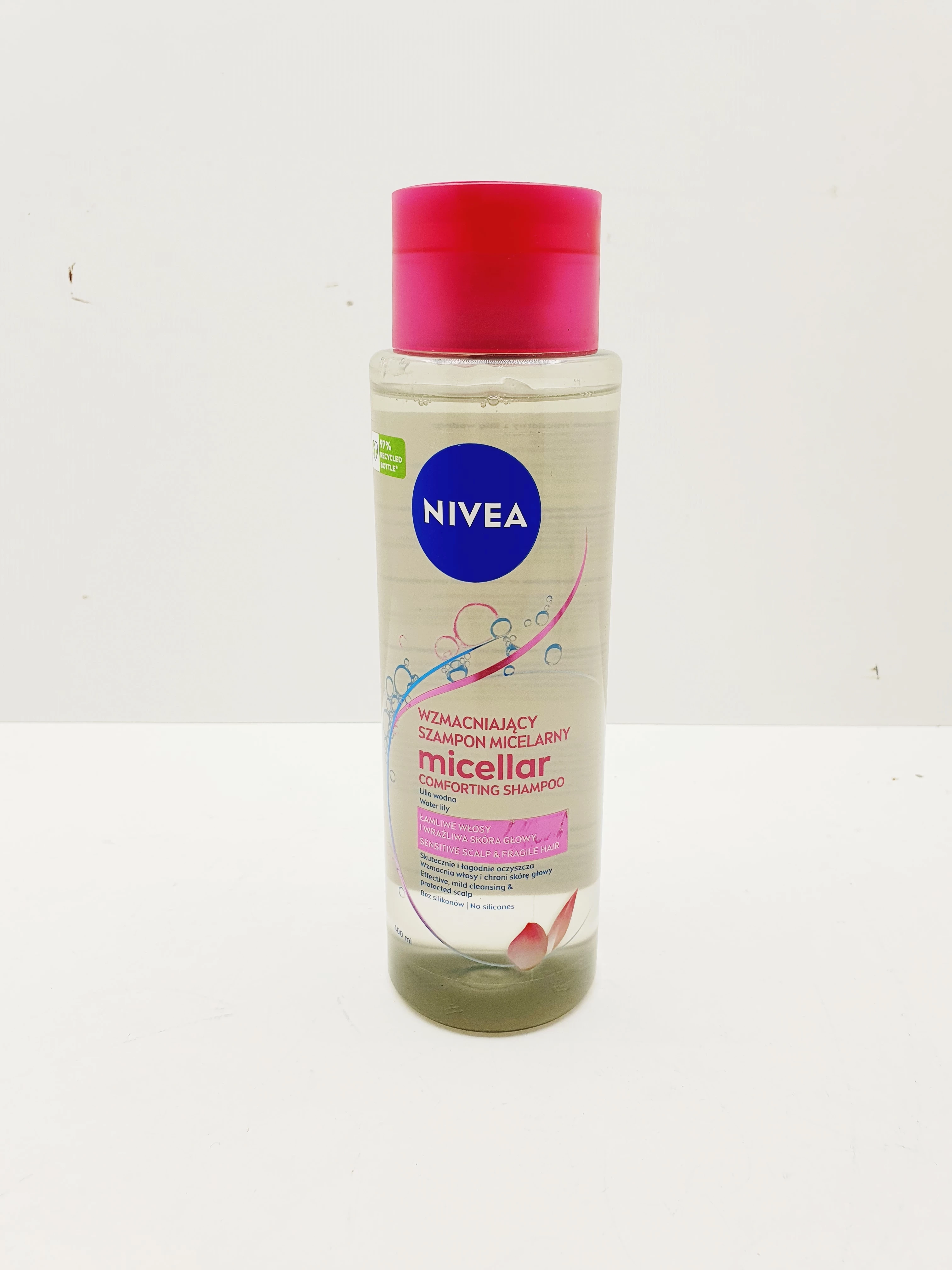 nivea szampon micelarny lilia