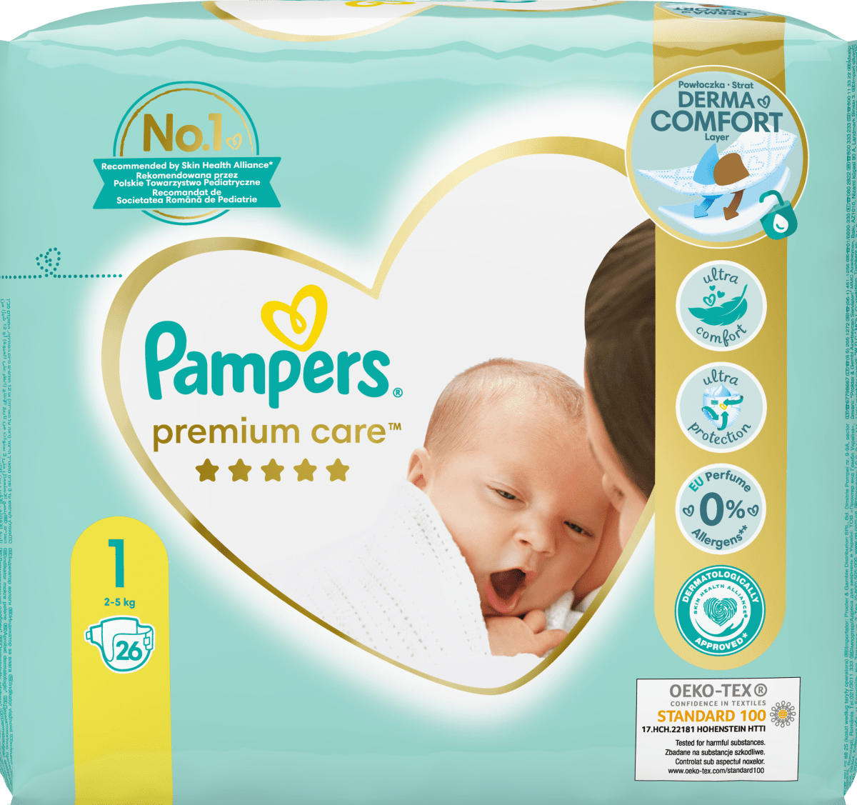 czym różni się pampers pro care od premium