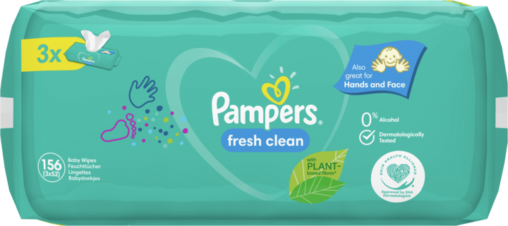 rossmann chusteczki pampers natural clean