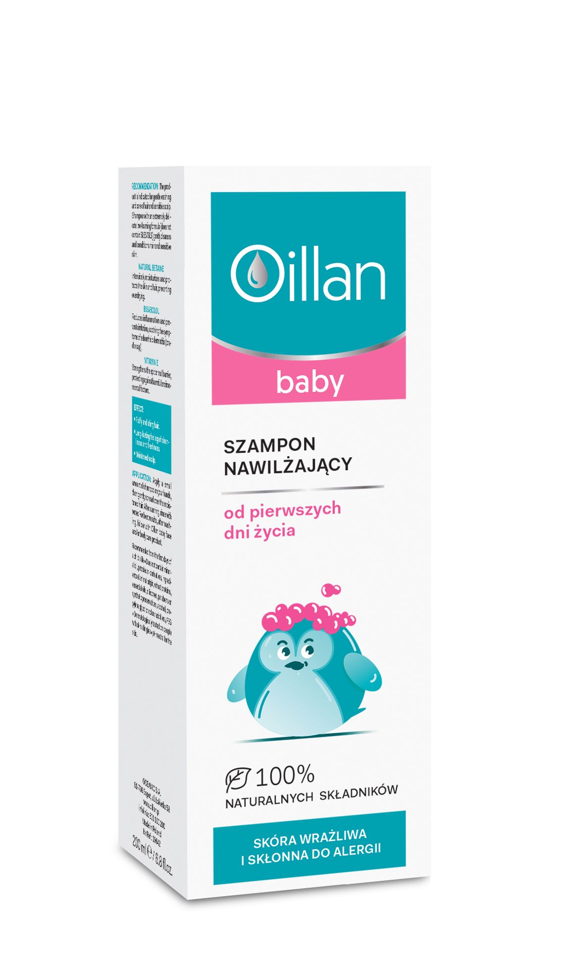 oillan baby szampon nawilżający wizaz