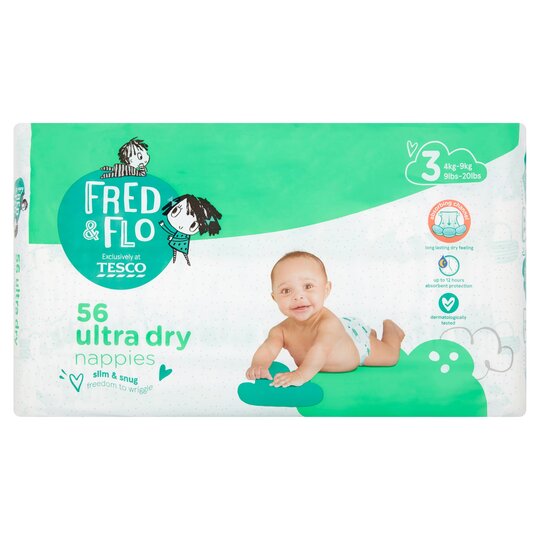 tesco pieluchy fred flo 3