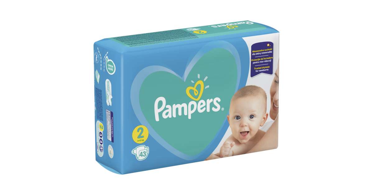 pampers dla noworodka mini new born