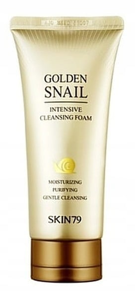 kin79 oczyszczająca pianka do twarzy golden snail intensive cleansing foam